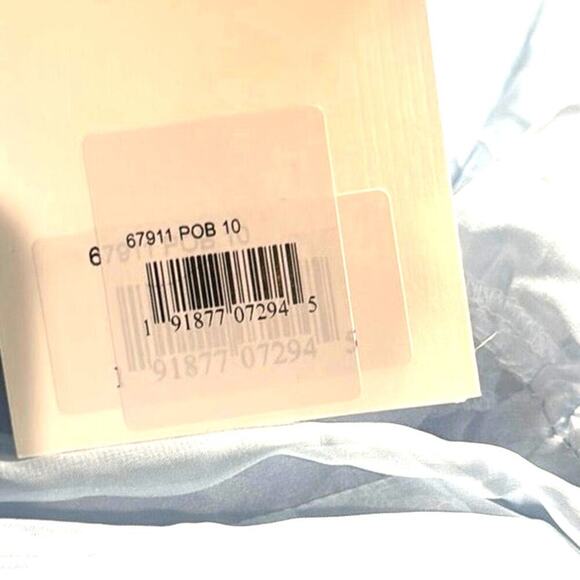 Mac Duggal 67911 Lace-Up Open-Back Formal Dress Powder Blue Size 10 NWT - Picture 9 of 13